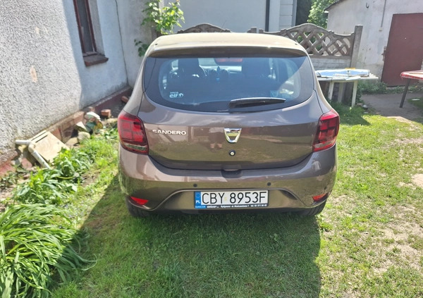 Dacia Sandero cena 32900 przebieg: 39541, rok produkcji 2019 z Szczucin małe 232